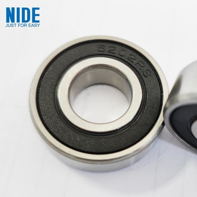 6202 RS Vòng bi rãnh sâu bằng thép có khả năng chống bụi