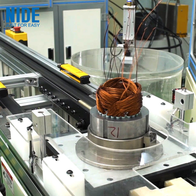 Máy tạo hình cuộn stator động cơ điện hoàn toàn tự động cho sản xuất động cơ