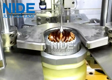 Bốn trạm làm việc cuộn dây stator tự động và máy chèn cuộn dây