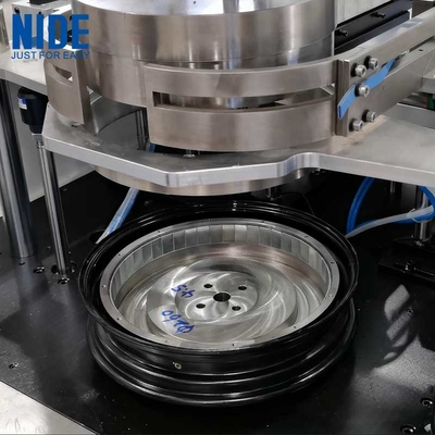 Máy dán keo tự động bánh xe động cơ rotor nam châm chèn