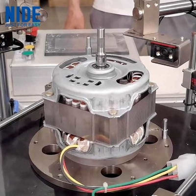 Đường dây lắp ráp stator và rotor động cơ cảm ứng máy giặt tự động