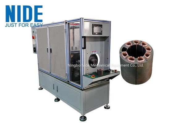 Máy chèn khe giấy Stator động cơ điện nằm ngang