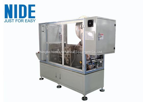 Máy chèn khe giấy Stator động cơ điện nằm ngang