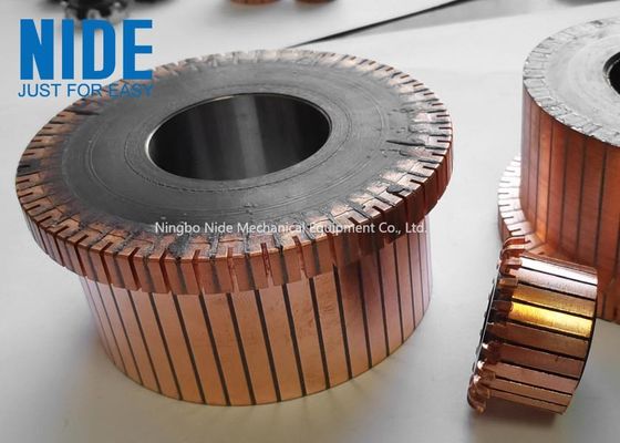 Phân đoạn 48p Bộ thu động cơ Dc Rãnh công nghiệp Phụ tùng động cơ điện