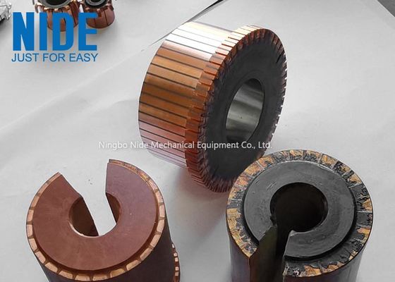 Phân đoạn 48p Bộ thu động cơ Dc Rãnh công nghiệp Phụ tùng động cơ điện