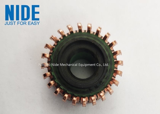 Máy khâu Dc Động cơ Commutator 24 thanh Móc phần ứng