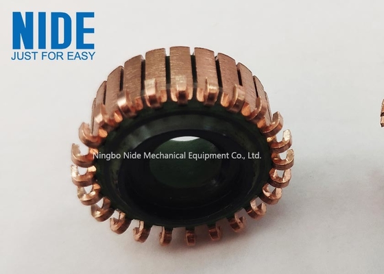 Máy khâu Dc Động cơ Commutator 24 thanh Móc phần ứng