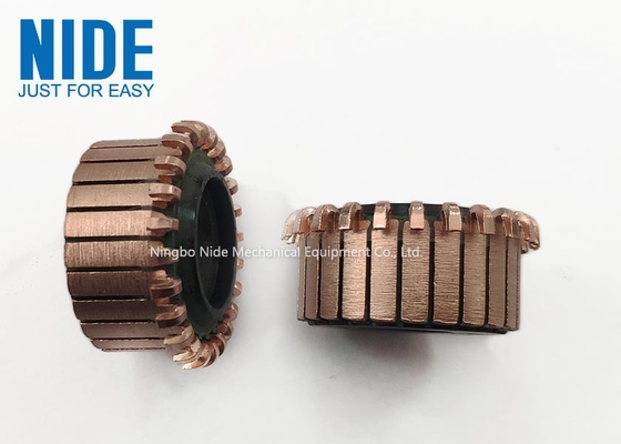 Máy khâu Dc Động cơ Commutator 24 thanh Móc phần ứng