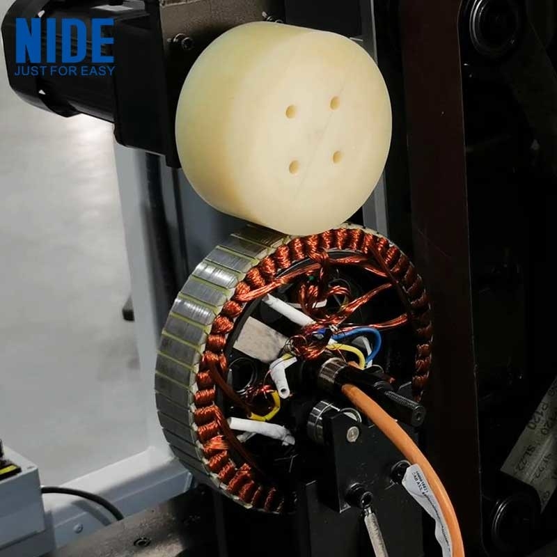 BLDC Wheel Hub Motor Stator OD Máy làm sạch để loại bỏ sơn