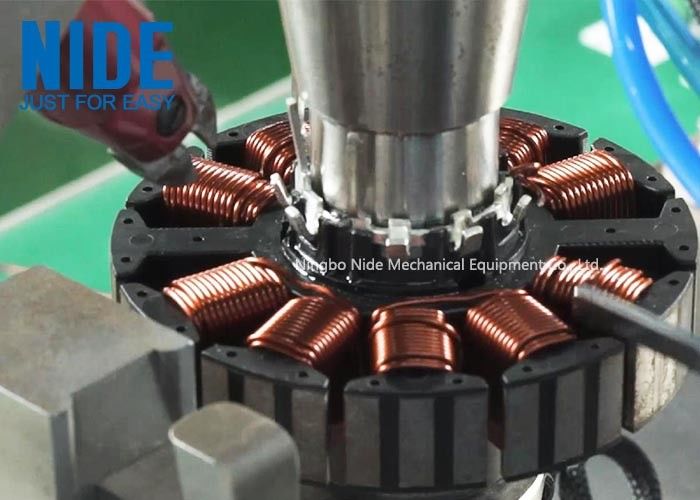 BLDC Stator Armature Needle Coil Winding Machine cho động cơ không bàn chải hiệu quả 120 rpm