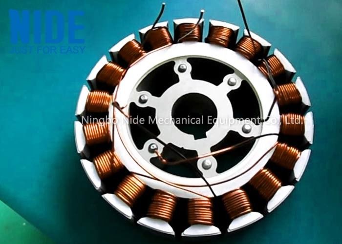 Máy cuộn dây Stator BLDC Màu sắc được tùy chỉnh cho Stator động cơ trung tâm bánh xe