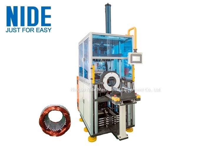 Vào và ra khỏi trạm Máy cuộn và đóng cuộn Stator với điều khiển PLC