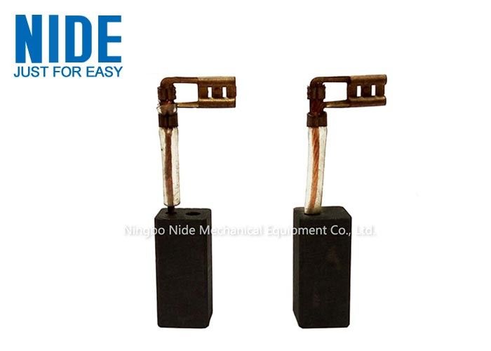 Phụ tùng động cơ điện màu đen Chổi than cho động cơ nhỏ và đặc biệt